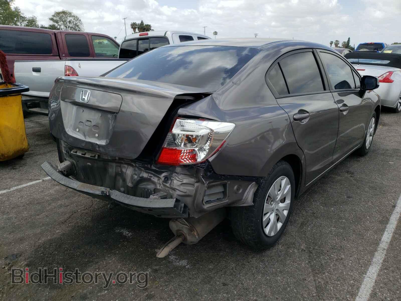 2012 HONDA CIVIC - VIN: 19XFB2F52CE381199 - Фото 4