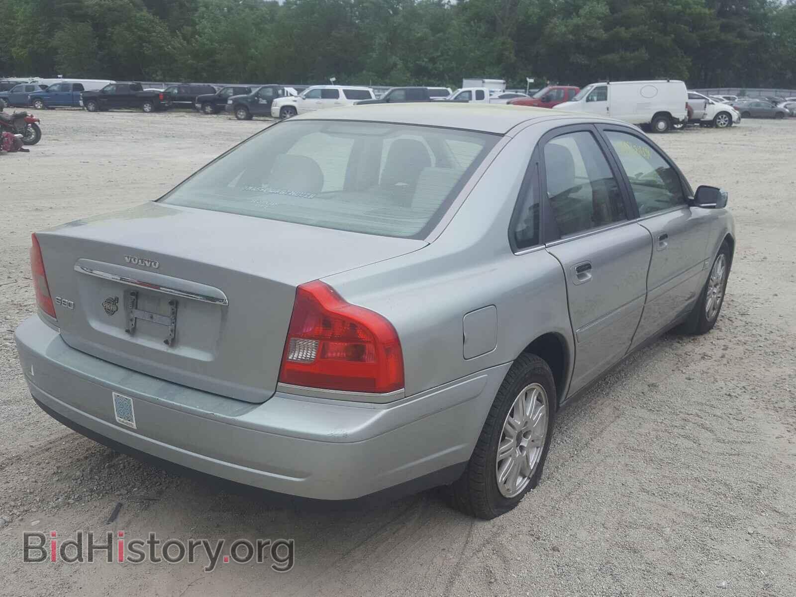 2004 VOLVO S80 - VIN: YV1TS59HX41377684 - Фото 4