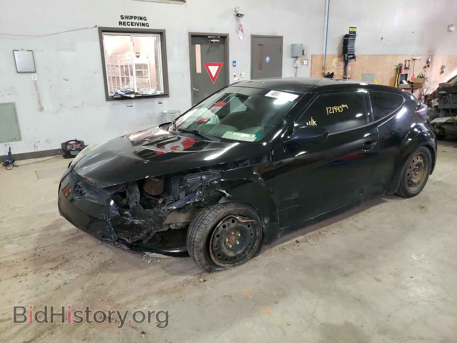 2013 HYUNDAI VELOSTER - VIN: KMHTC6AD2DU098564 - Фото 2