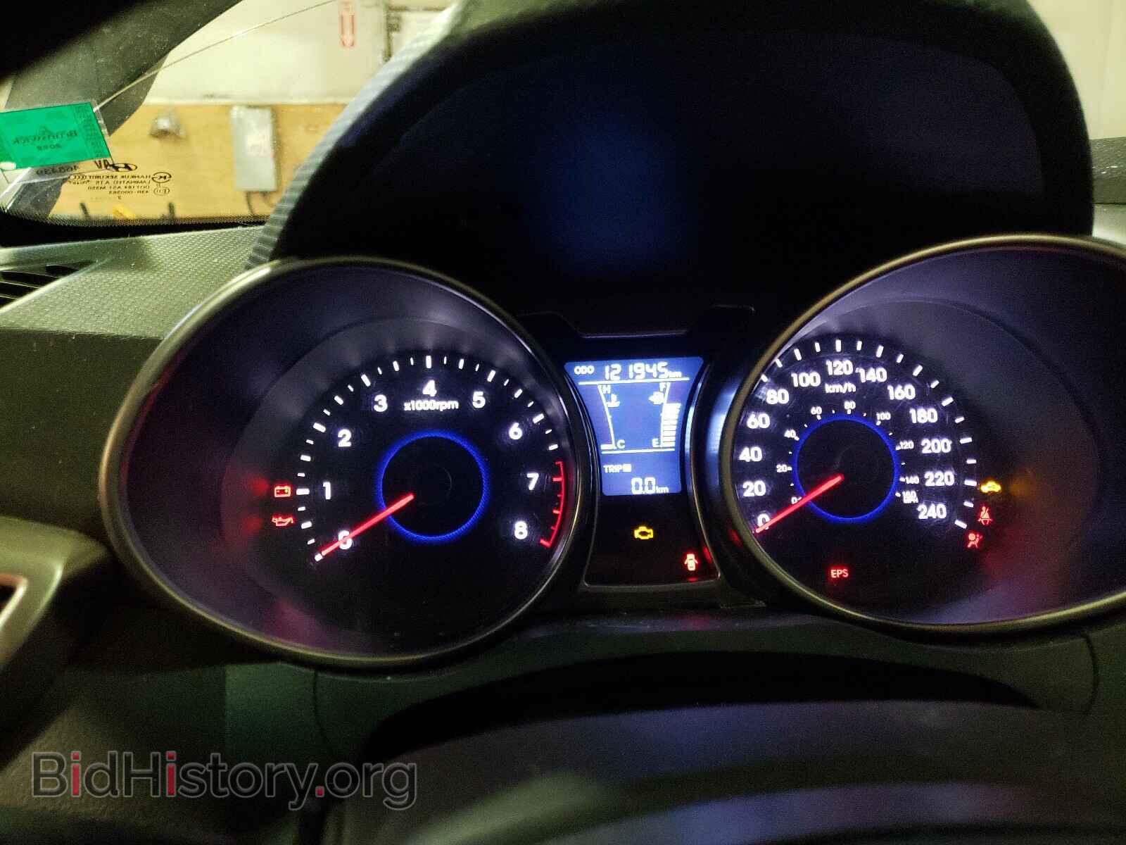 2013 HYUNDAI VELOSTER - VIN: KMHTC6AD2DU098564 - Фото 8