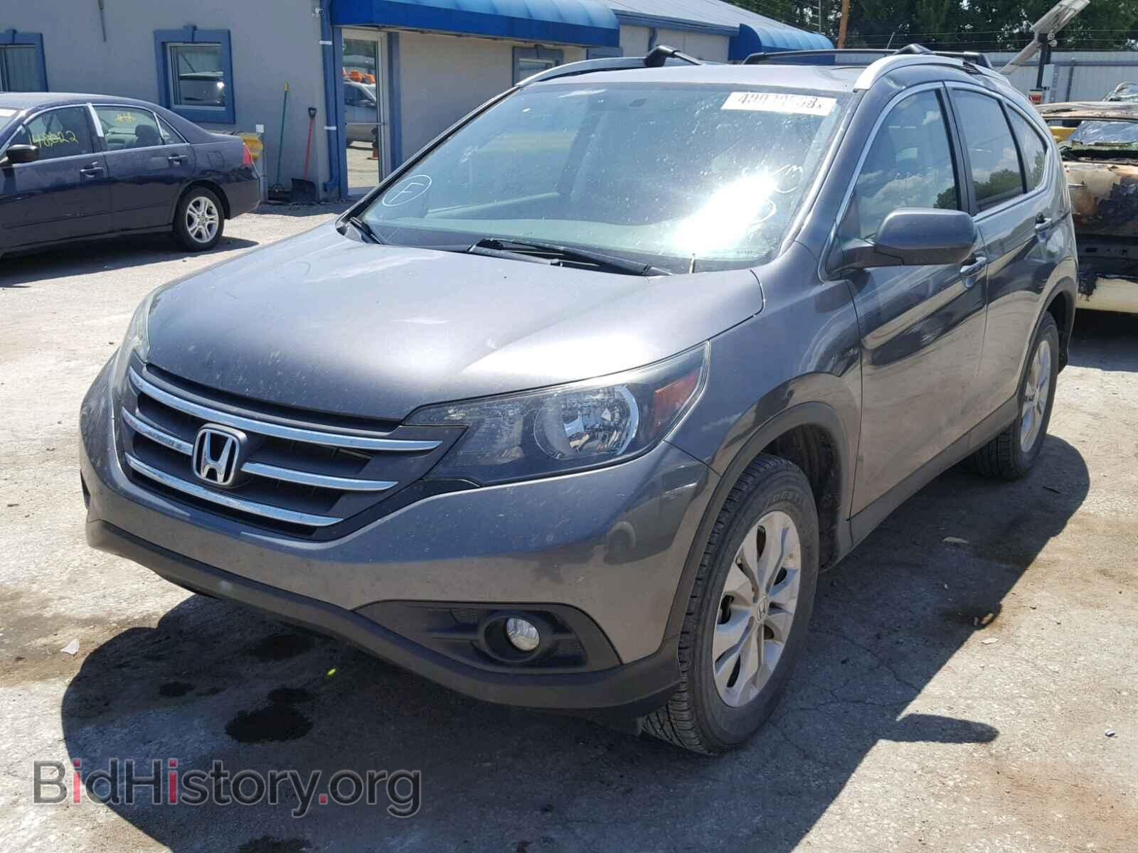 2013 HONDA CR-V EX - VIN: 2HKRM4H56DH682314 - Фото 2