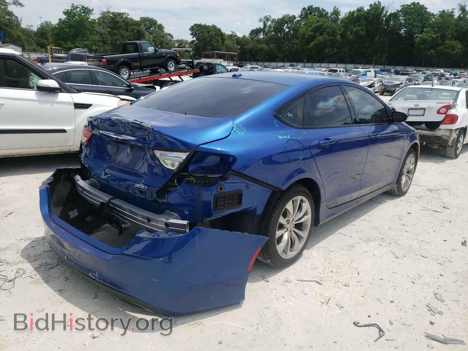2015 CHRYSLER 200 - VIN: 1C3CCCBB6FN675839 - Фото 4