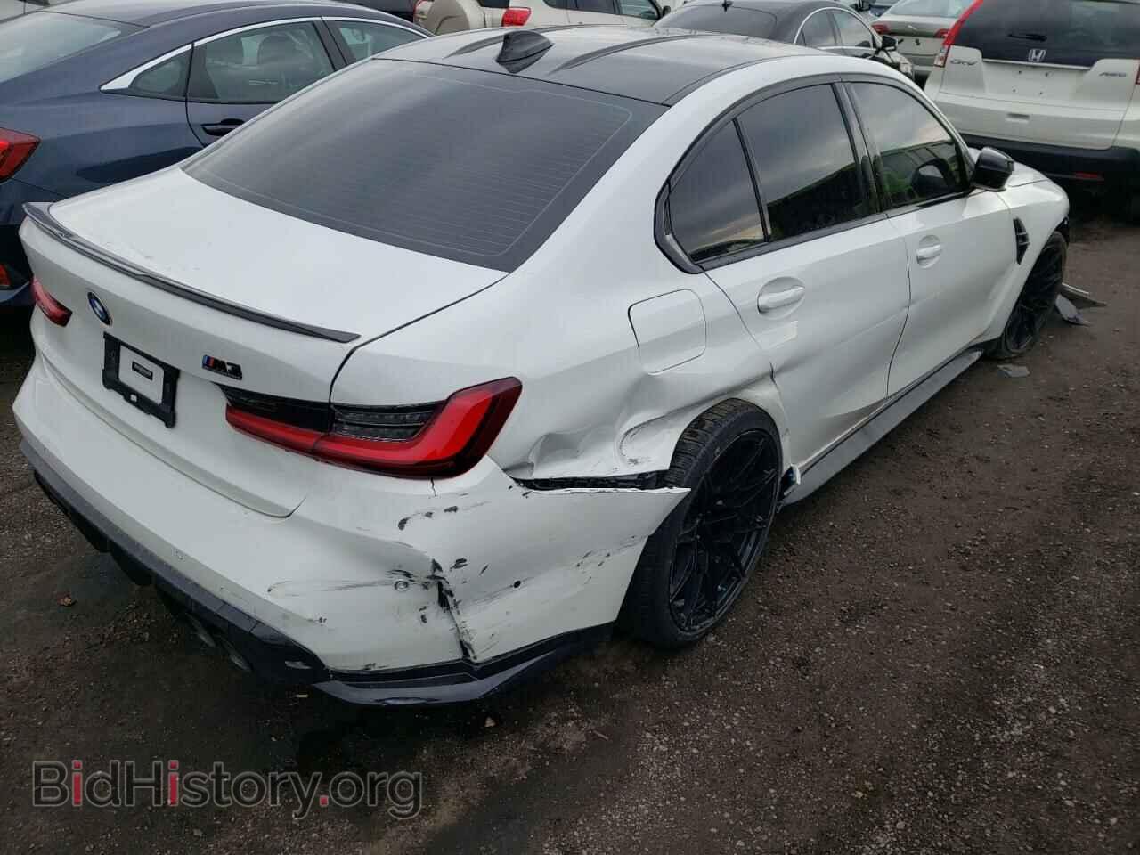 2022 BMW M3 - VIN: WBS43AY08NFL61816 - Фото 4