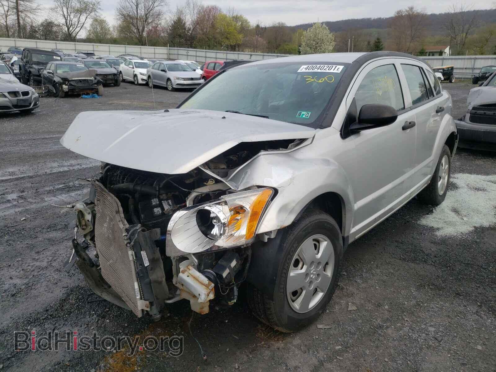 2007 DODGE CALIBER - VIN: 1B3HB28B47D309411 - Фото 2