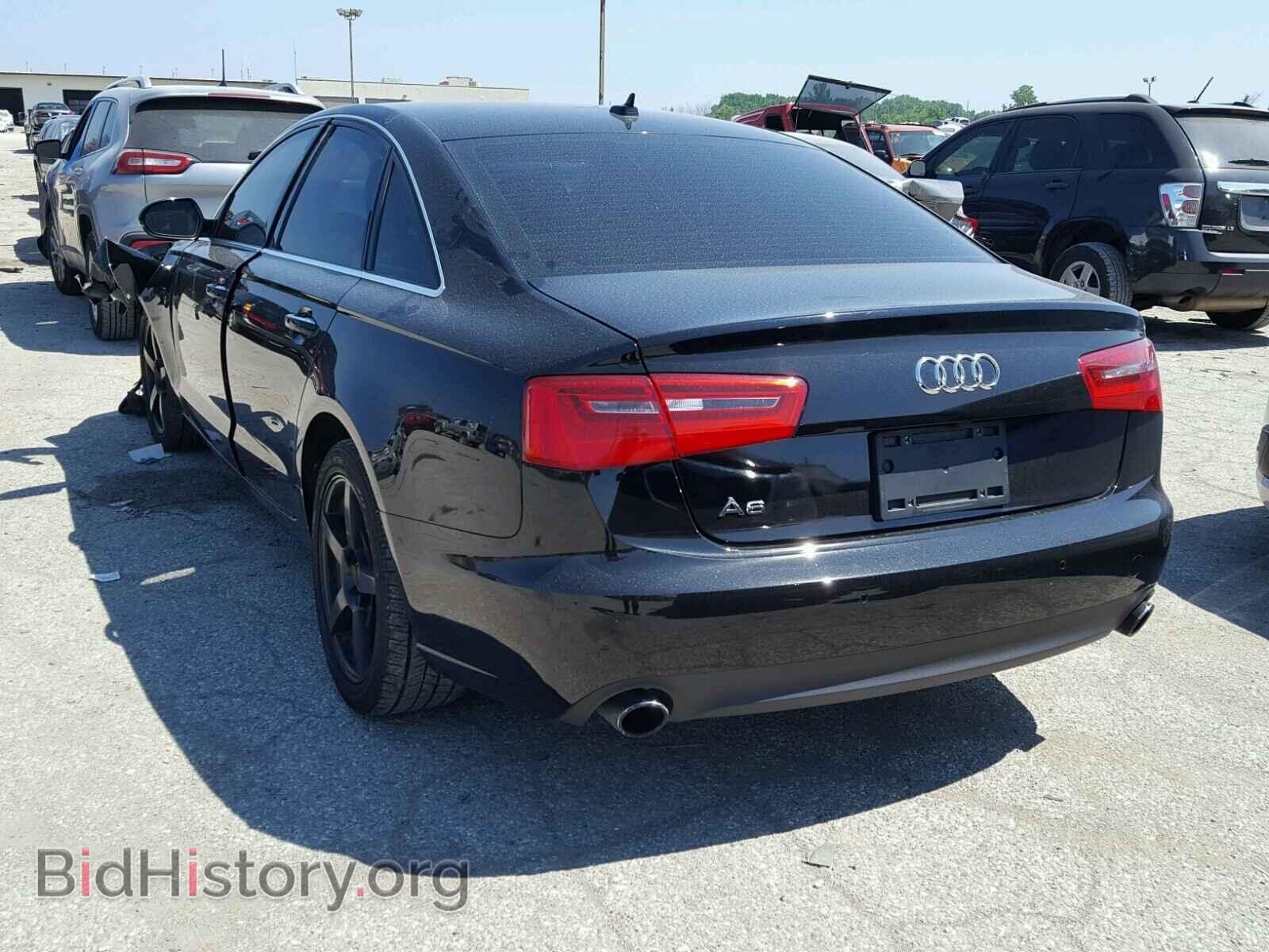2013 AUDI A6 - VIN: WAUGFAFC2DN090861 - Фото 3
