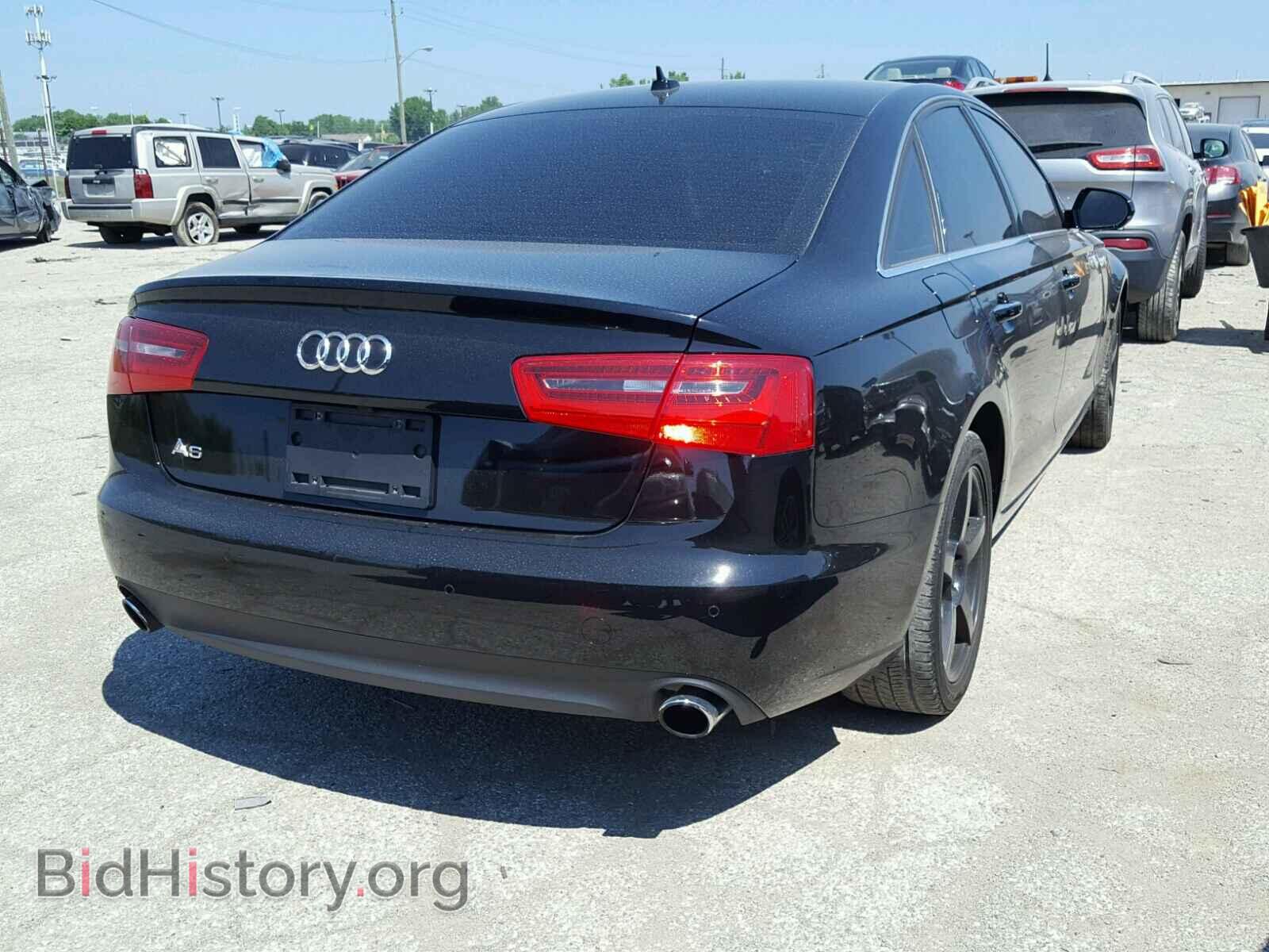 2013 AUDI A6 - VIN: WAUGFAFC2DN090861 - Фото 4