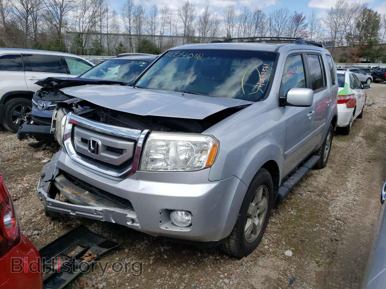 2011 HONDA PILOT - VIN: 5FNYF4H68BB036833 - Фото 2