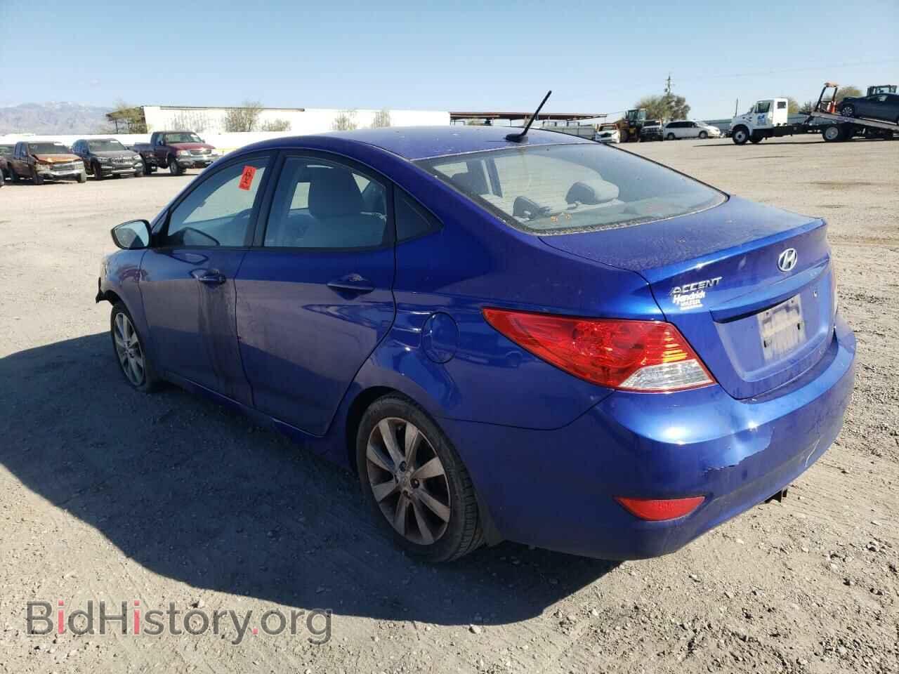 2012 HYUNDAI ACCENT - VIN: KMHCU4AE6CU196358 - Фото 2