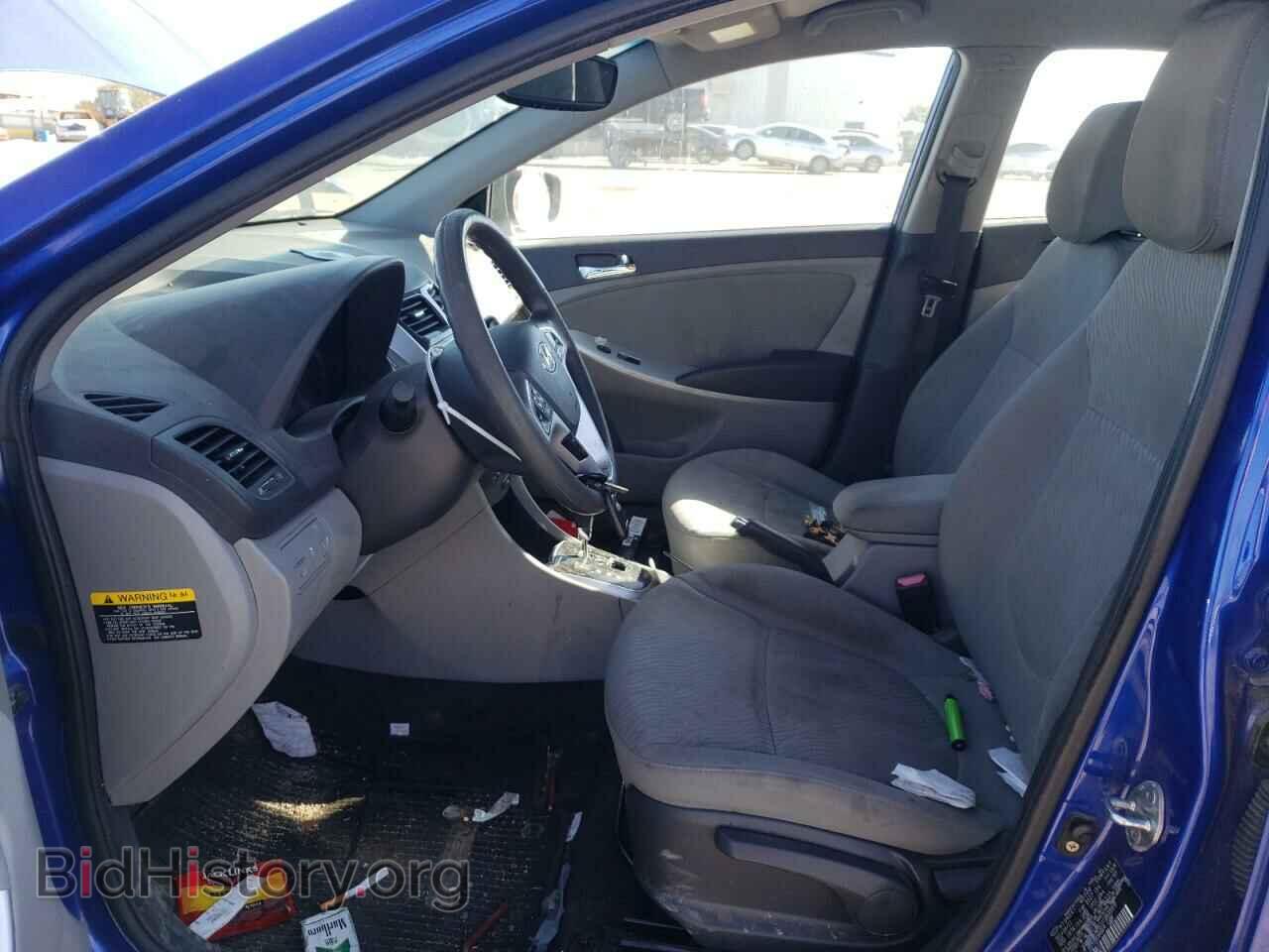 2012 HYUNDAI ACCENT - VIN: KMHCU4AE6CU196358 - Фото 7