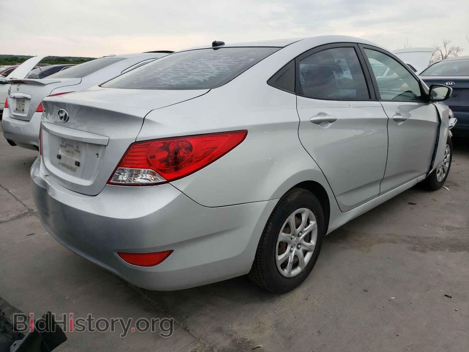 2014 HYUNDAI ACCENT - VIN: KMHCT4AE2EU625064 - Фото 4