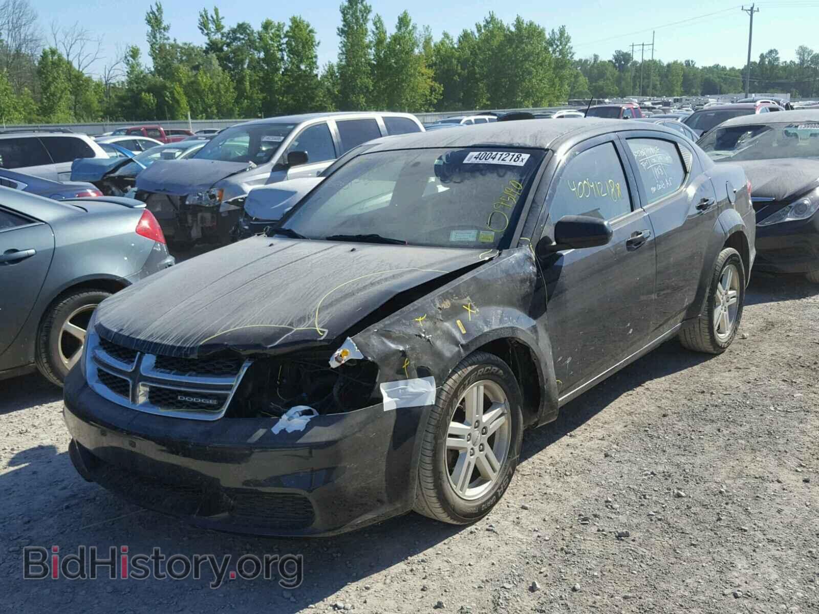 2011 DODGE AVENGER - VIN: 1B3BD1FB7BN617219 - Фото 2