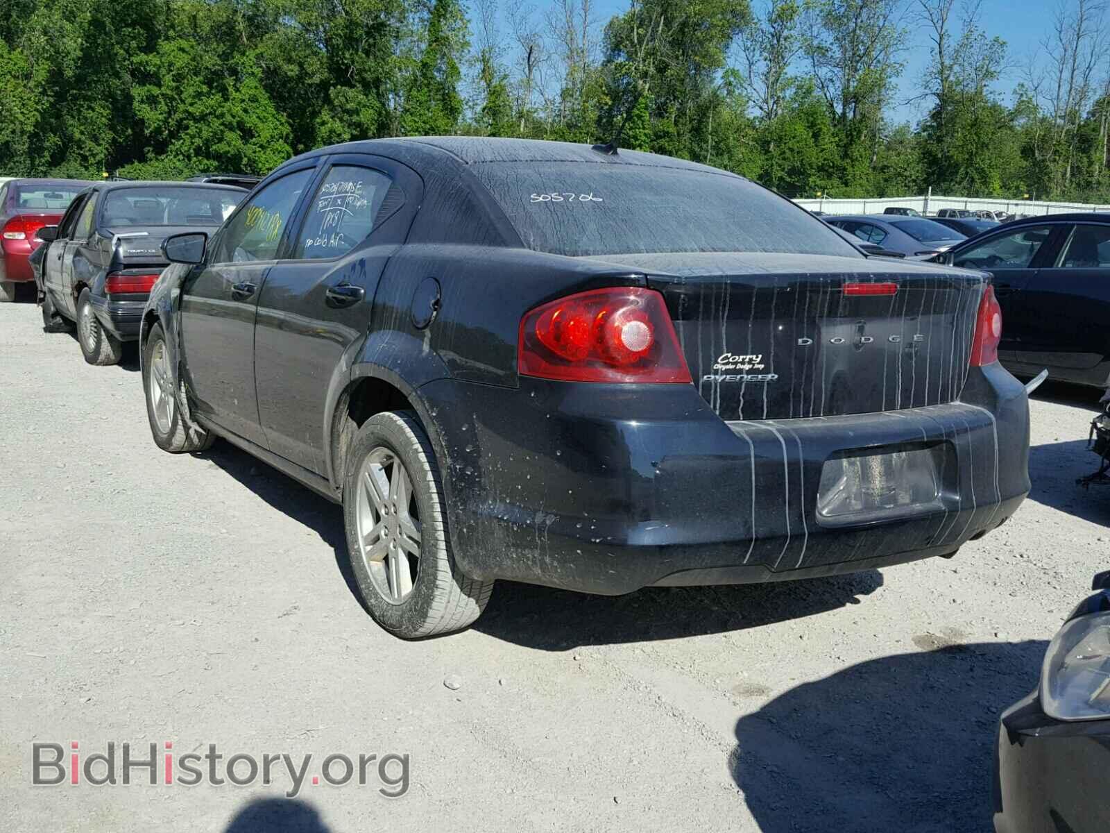 2011 DODGE AVENGER - VIN: 1B3BD1FB7BN617219 - Фото 3