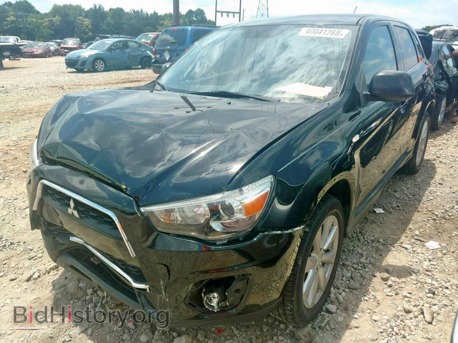 2014 MITSUBISHI OUTLANDER - VIN: 4A4AP4AU6EE014898 - Фото 2
