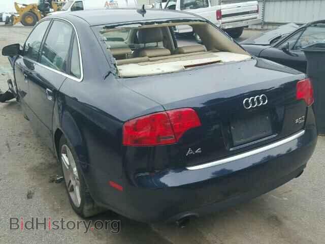 2007 AUDI A4 - VIN: WAUDF78E87A278624 - Фото 3