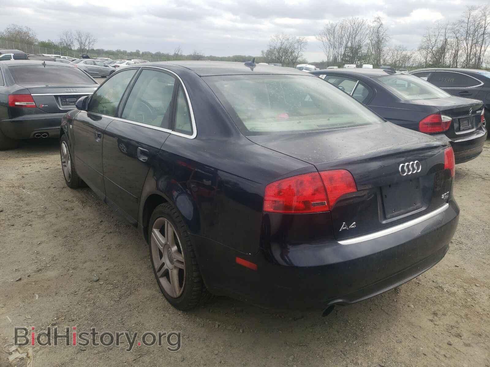 2008 AUDI A4 - VIN: WAUDF78EX8A125986 - Фото 3