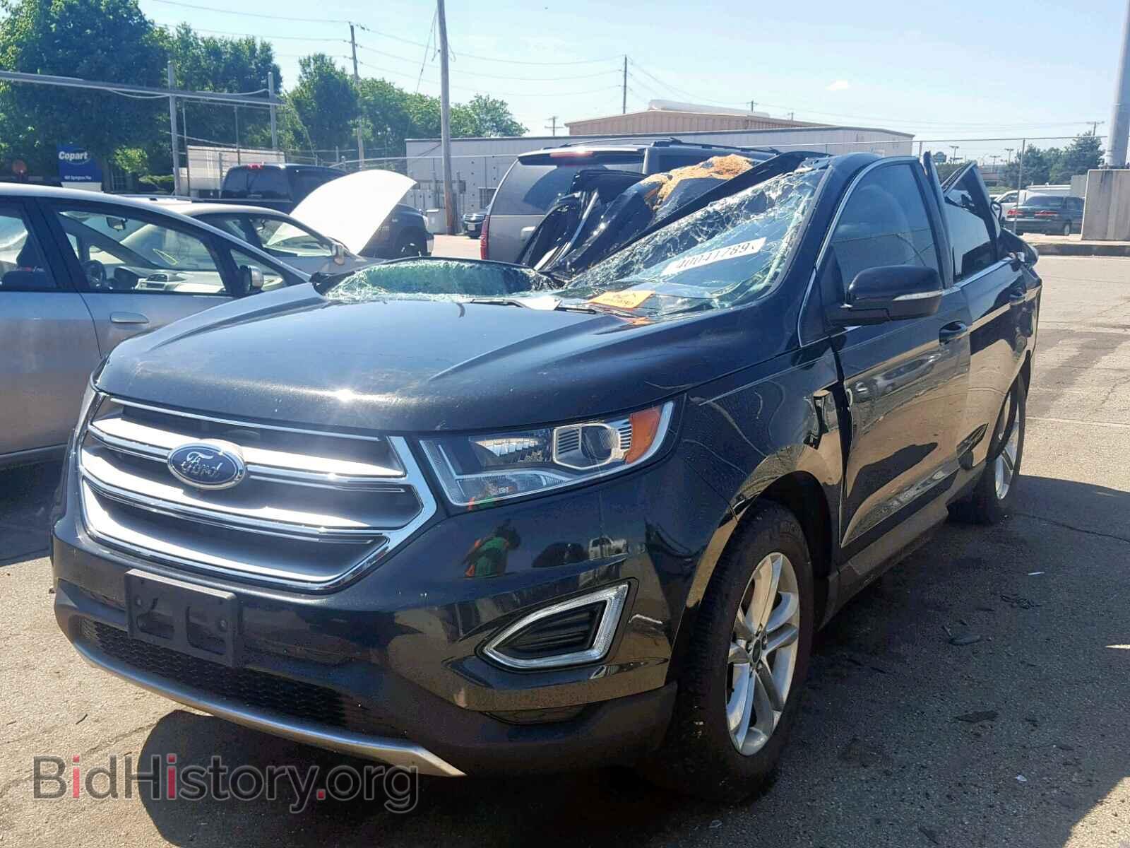 2015 FORD EDGE SEL - VIN: 2FMTK4J92FBC30833 - Фото 2