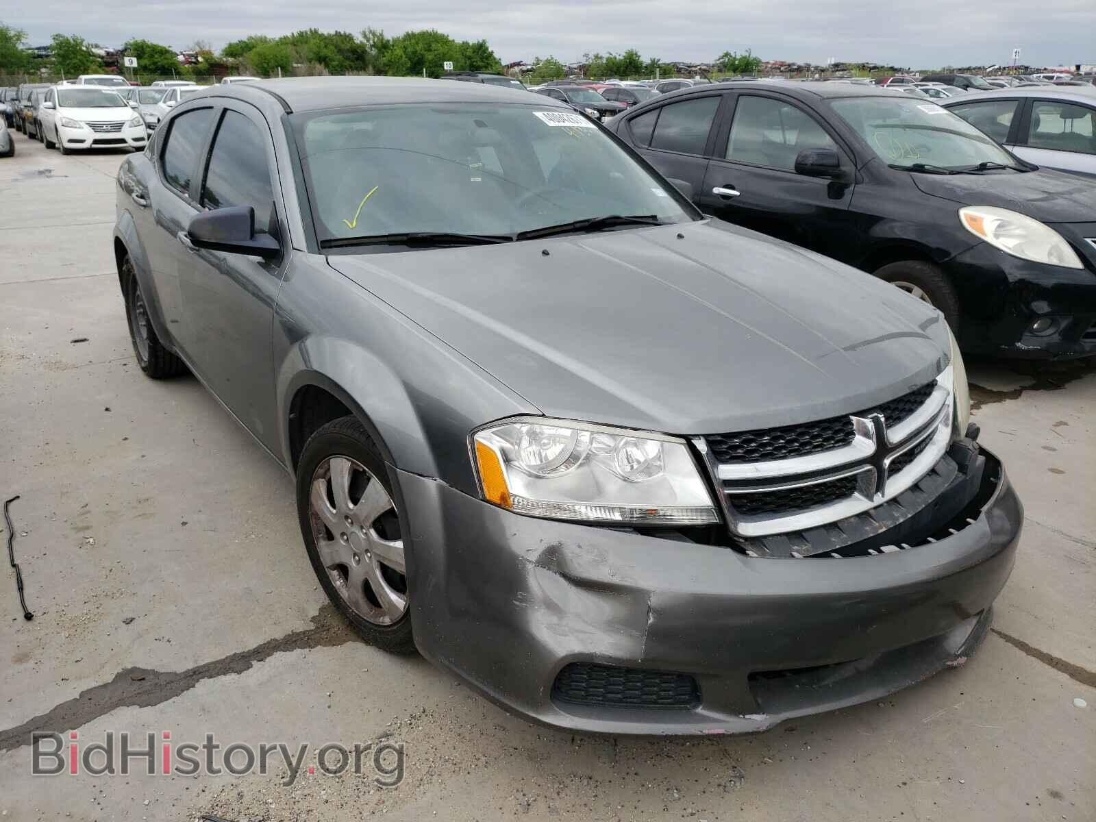 Фотография 1C3CDZAB6DN627286 - DODGE AVENGER 2013