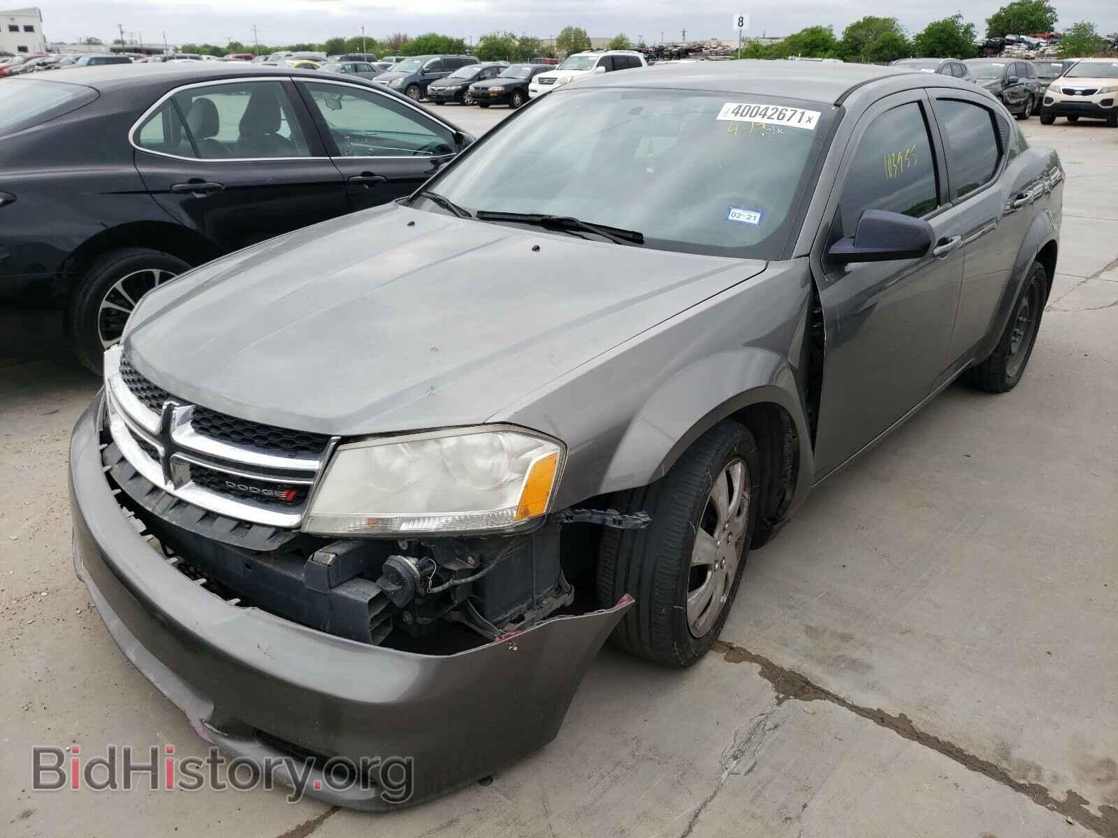 2013 DODGE AVENGER - VIN: 1C3CDZAB6DN627286 - Photo 2