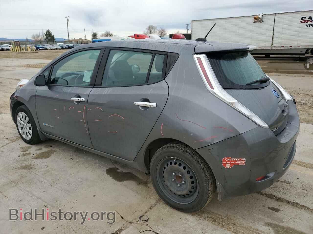 2017 NISSAN LEAF - VIN: 1N4BZ0CP2HC310545 - Фото 2
