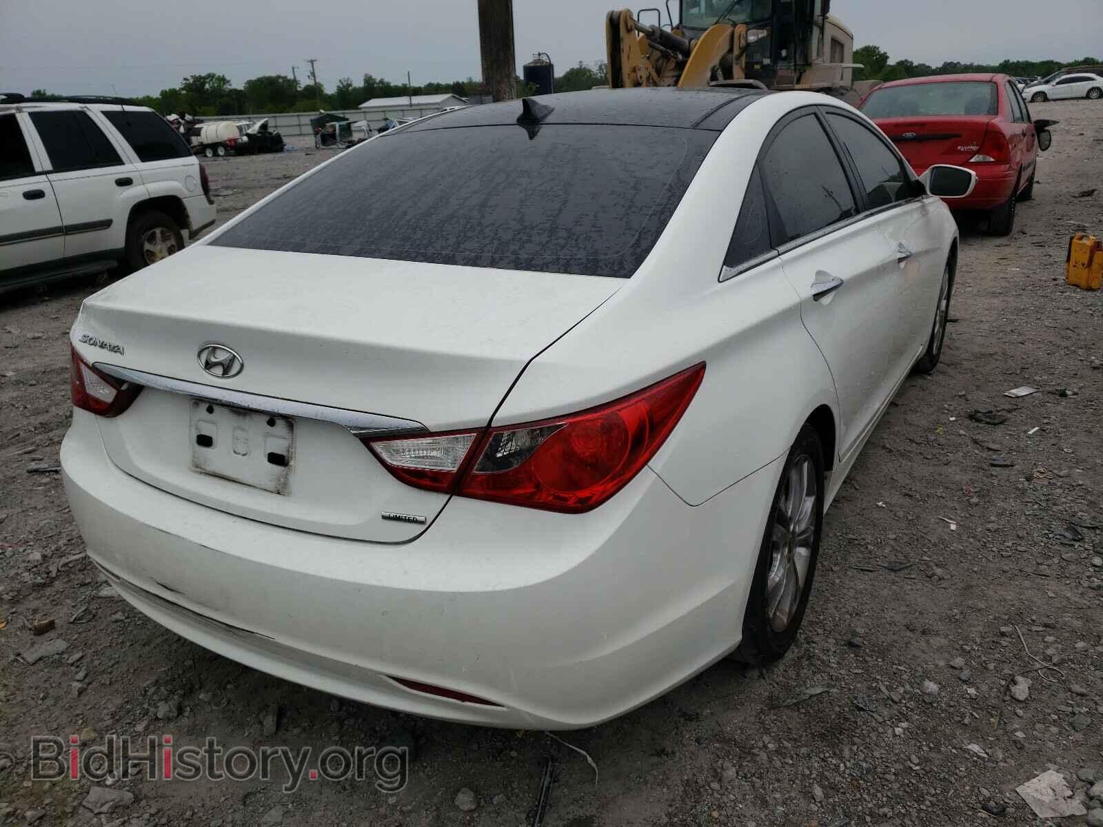 2012 HYUNDAI SONATA - VIN: 5NPEC4AC8CH358404 - Photo 4