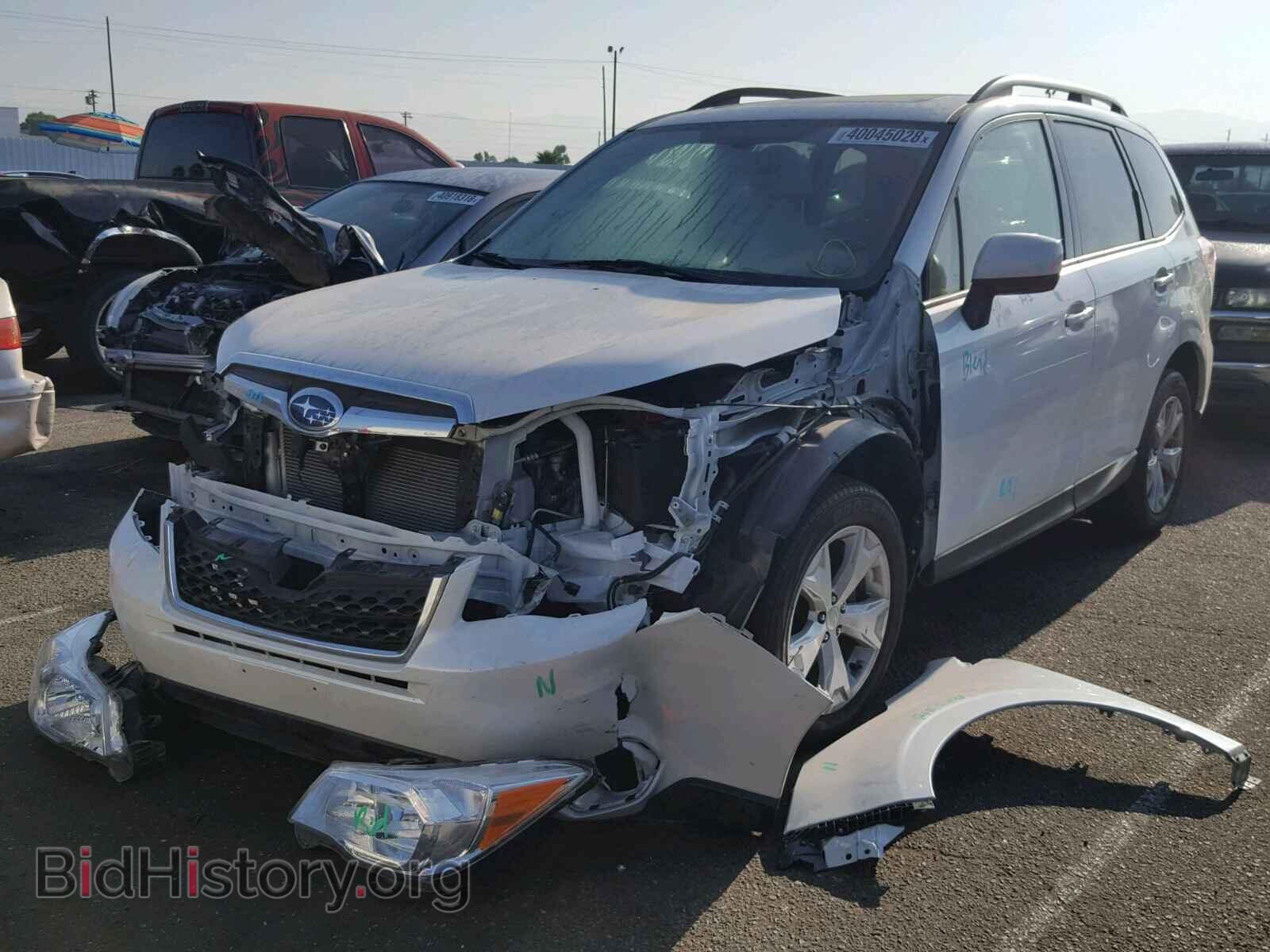 2014 SUBARU FORESTER - VIN: JF2SJAEC5EH493294 - Фото 2