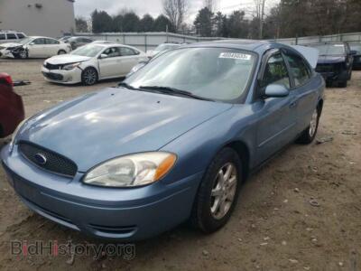 2006 Ford TAURUS Taurus SEL, синий — VIN 1FAFP56U96A233574, Copart