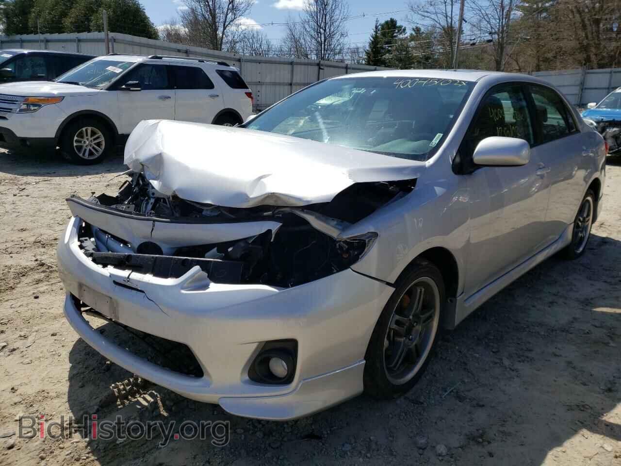 2011 TOYOTA COROLLA - VIN: 2T1BU4EE3BC728896 - Фото 2