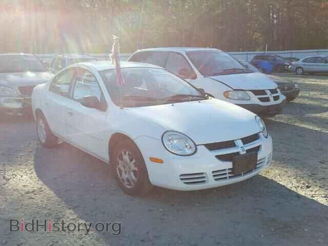 Фотография 1B3ES56CX4D604198 - DODGE NEON 2004