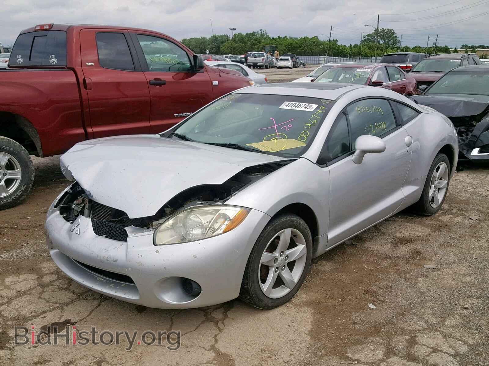 2006 MITSUBISHI ECLIPSE - VIN: 4A3AK24F36E010412 - Фото 2