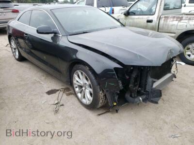 2014 Audi A5 A5 Premium, черный — VIN WAUCFAFR7EA001541, Copart