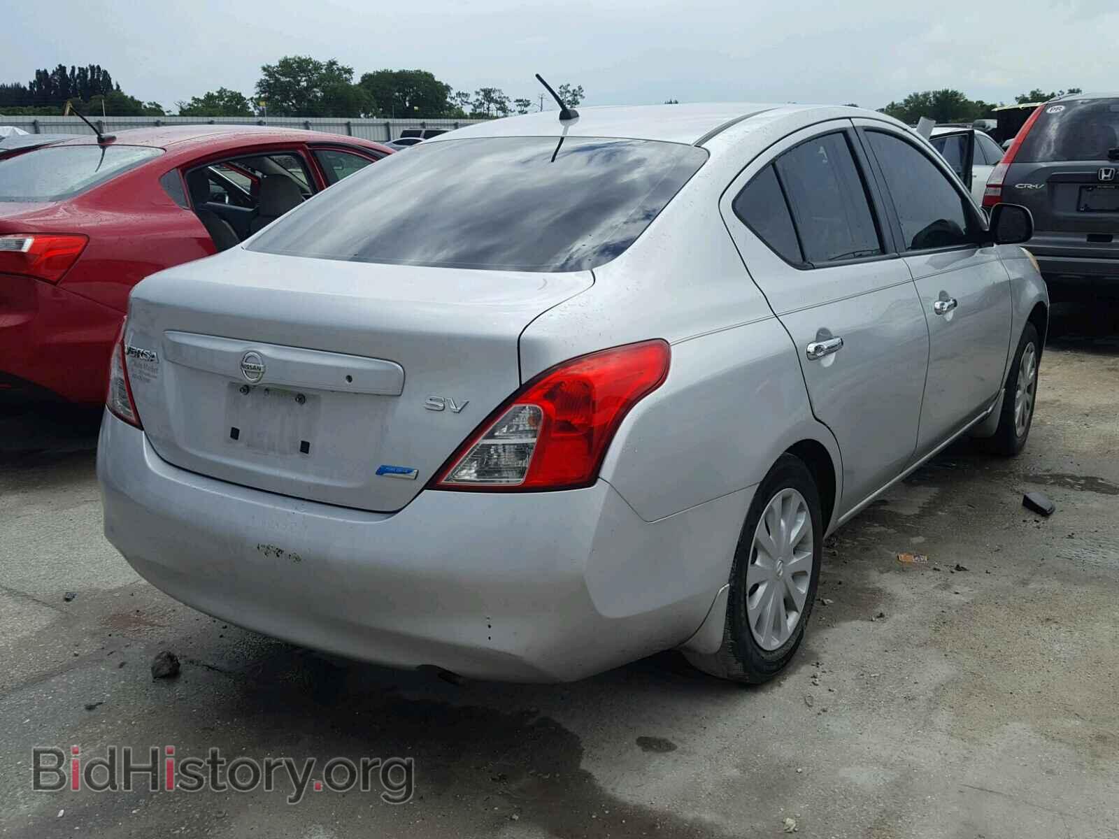 2012 NISSAN VERSA - VIN: 3N1CN7AP2CL909094 - Фото 4