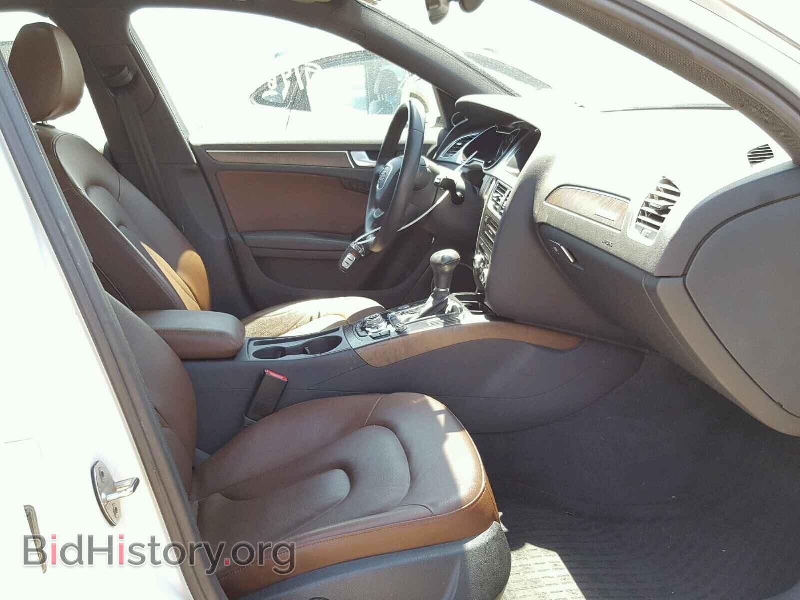 2013 AUDI A4 - VIN: WA1UFAFL9DA231710 - Фото 5