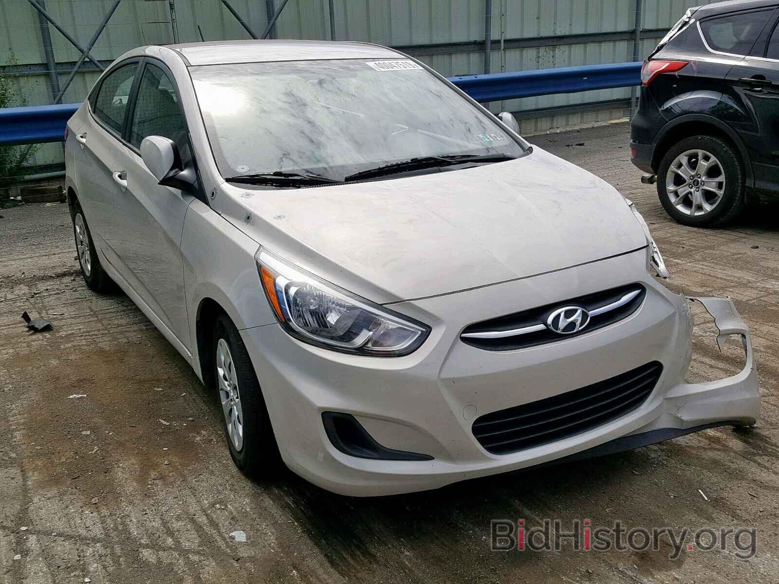 Photo KMHCT4AE6GU961528 - HYUNDAI ACCENT 2016