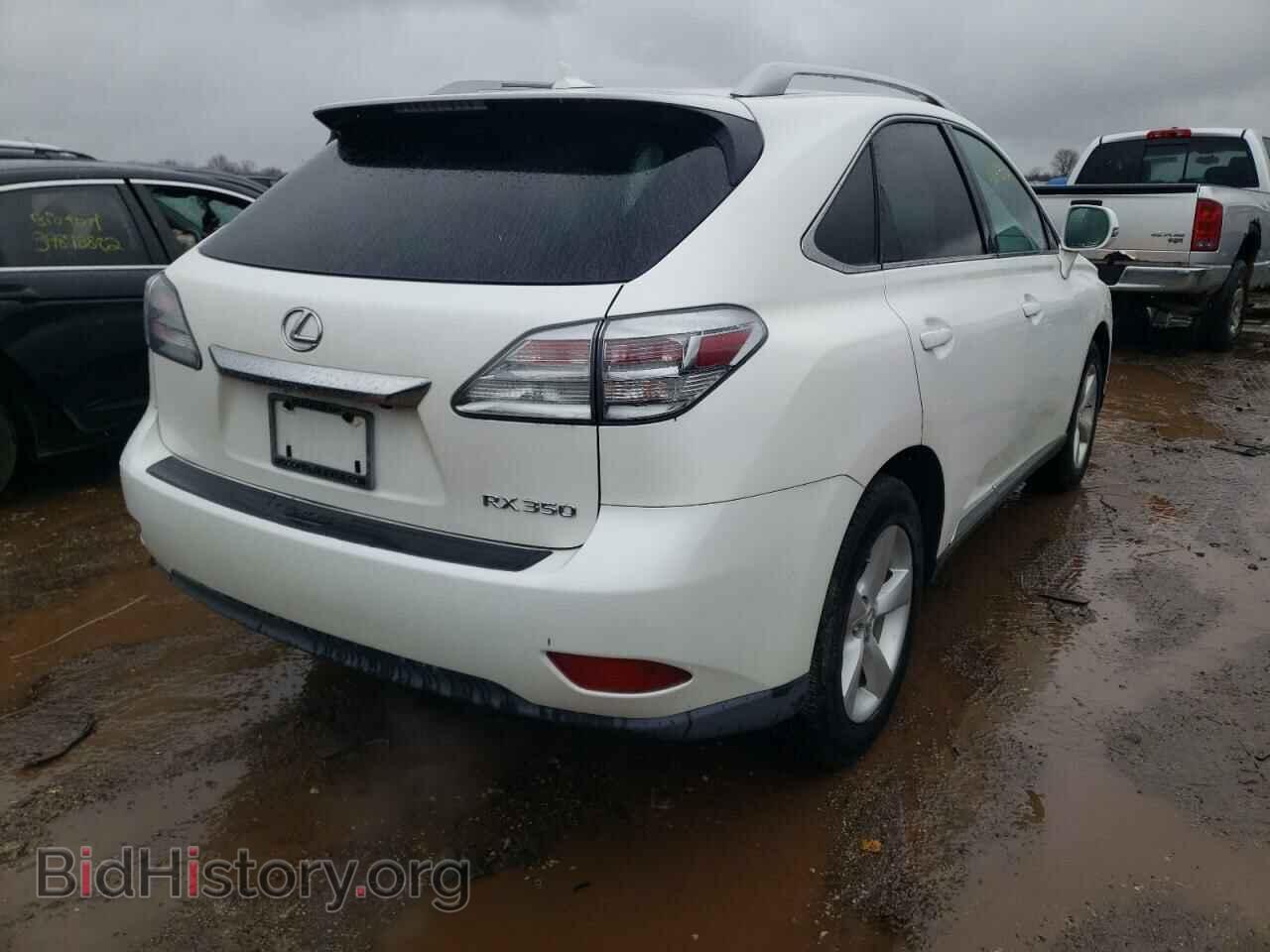 2012 LEXUS RX350 - VIN: 2T2BK1BAXCC141582 - Фото 4