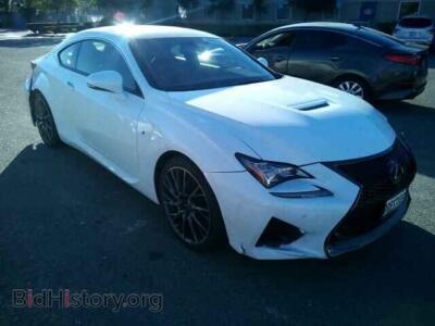 2015 Lexus RC RC-F, white — VIN JTHHP5BC5F5004543, Copart