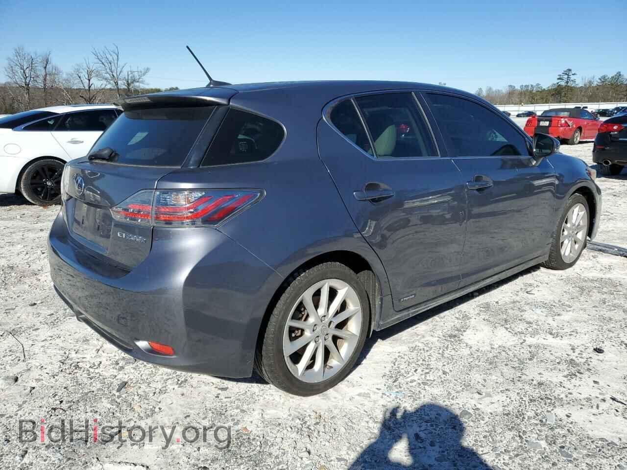 2012 LEXUS CT 200 - VIN: JTHKD5BH9C2111814 - Фото 3