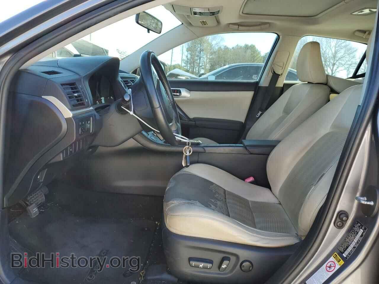 2012 LEXUS CT 200 - VIN: JTHKD5BH9C2111814 - Фото 7