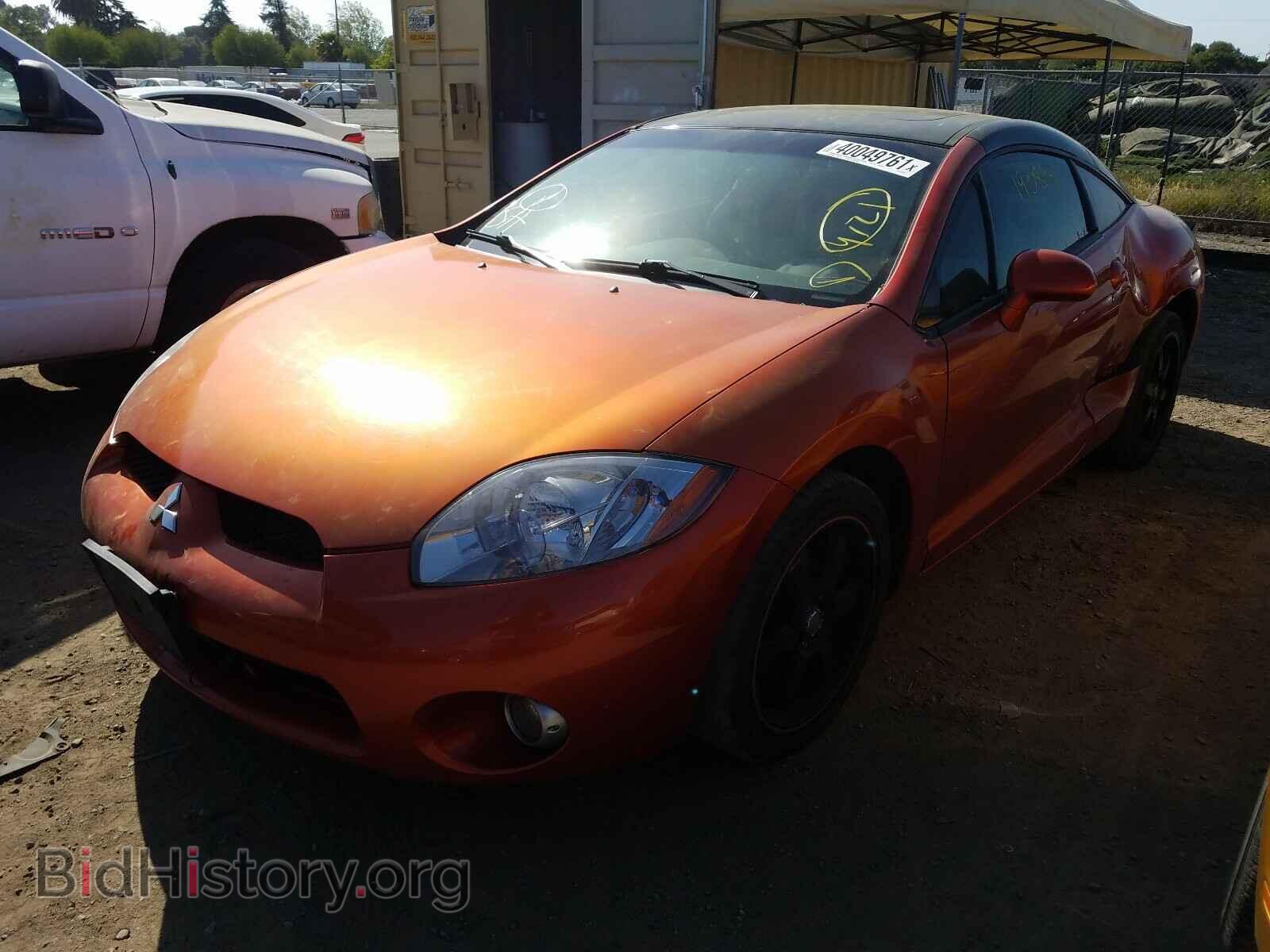 2006 MITSUBISHI ECLIPSE - VIN: 4A3AK34T76E017889 - Photo 2