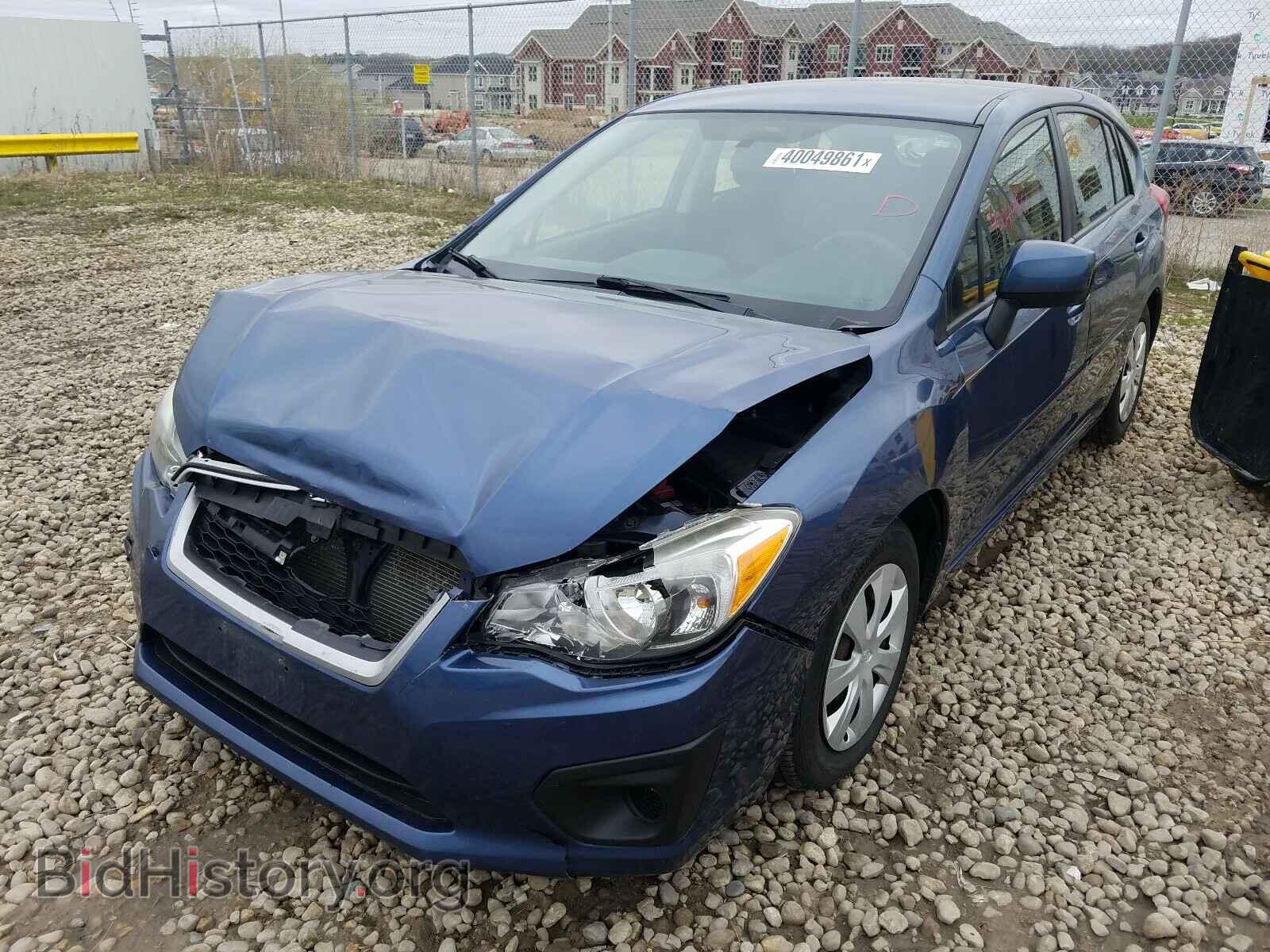 2013 SUBARU IMPREZA - VIN: JF1GPAA69D2215072 - Фото 2