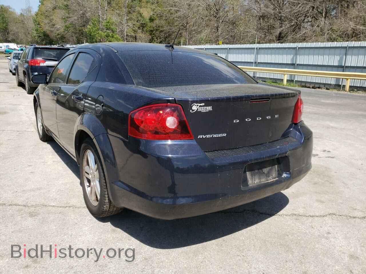 2011 DODGE AVENGER - VIN: 1B3BD1FB4BN565077 - Фото 3