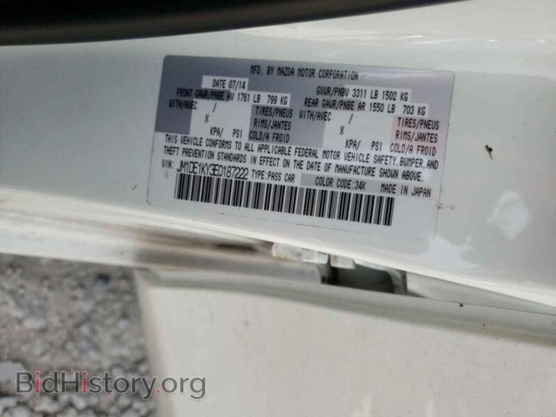2014 Mazda 2 (VIN JM1DE1KY3E0187222) — фото 10 из 10