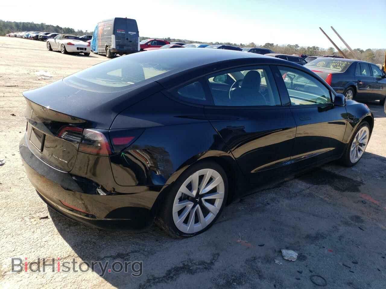 2022 TESLA MODEL 3 - VIN: 5YJ3E1EB2NF189175 - Фото 3