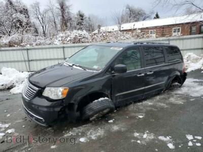 2015 Chrysler MINIVAN Touring, black — VIN 2C4RC1BGXFR629021, Copart