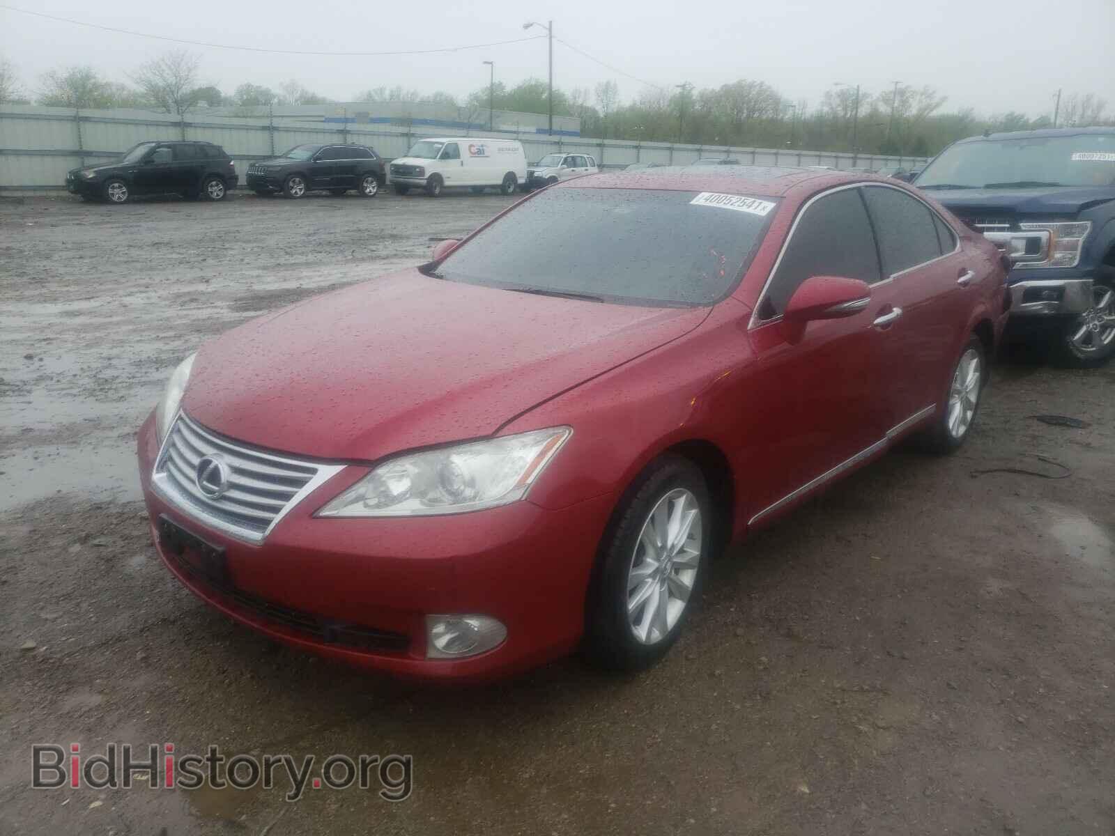 2011 LEXUS ES350 - VIN: JTHBK1EG9B2444644 - Фото 2