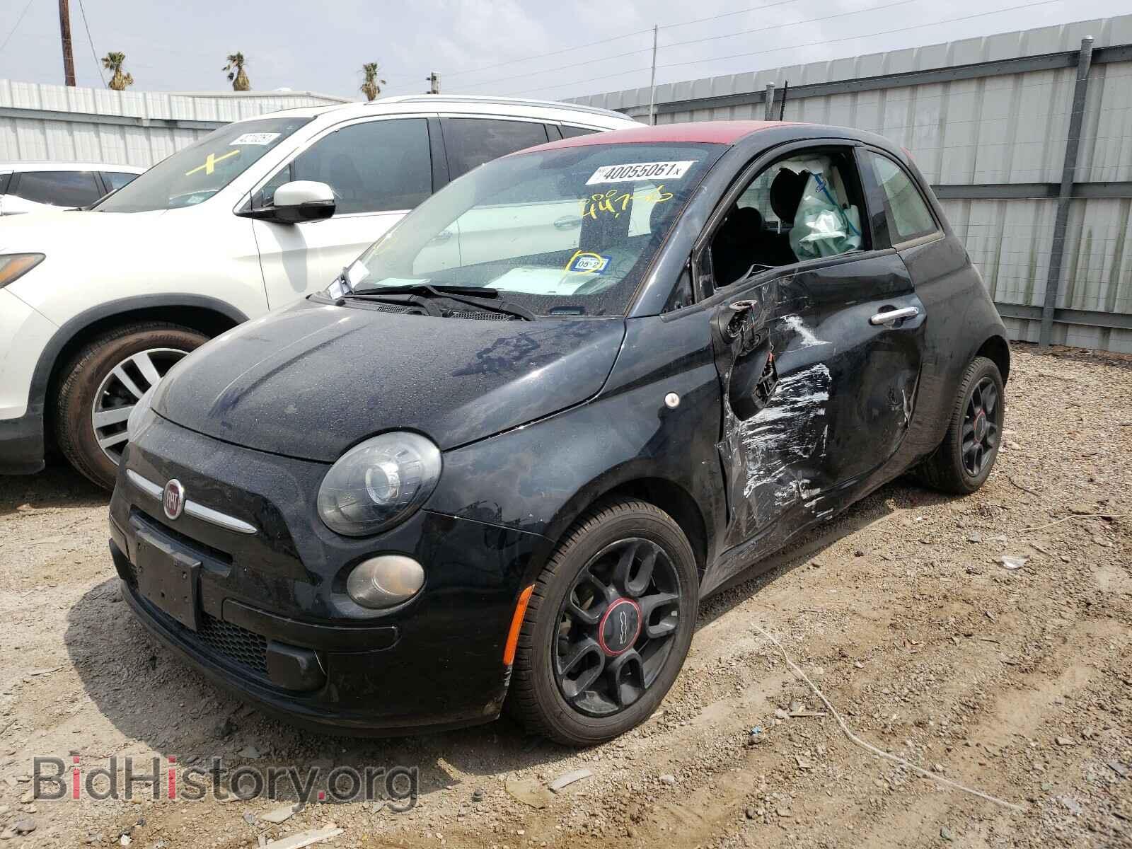 2015 FIAT 500 - VIN: 3C3CFFAR6FT642931 - Photo 2