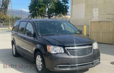 2016 Chrysler MINIVAN TOWN & COU, charcoal — VIN 2C4RC1BG6GR299928, Copart
