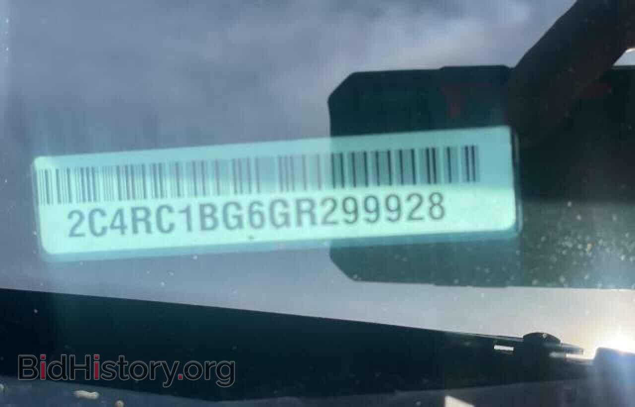 2016 CHRYSLER MINIVAN - VIN: 2C4RC1BG6GR299928 - Фото 10