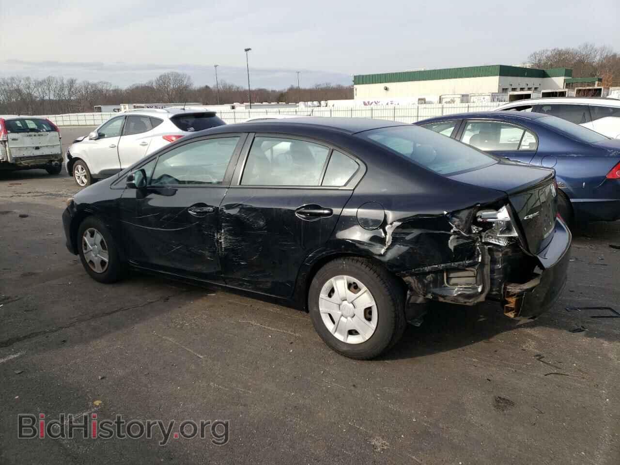 2012 HONDA CIVIC - VIN: 2HGFB2F52CH322191 - Фото 2