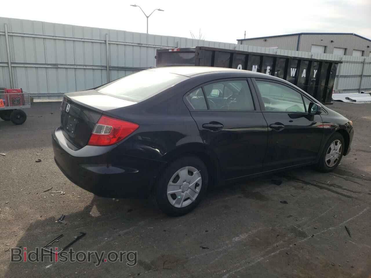 2012 HONDA CIVIC - VIN: 2HGFB2F52CH322191 - Фото 3