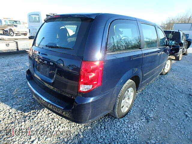 2013 DODGE CARAVAN - VIN: 2C4RDGBG7DR507178 - Фото 4